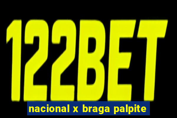 nacional x braga palpite